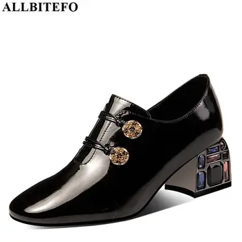 ALLBITEFO Rhinestone heel genuine leather high heels women shoes women high heel shoes ladies shoes women heels size:34-42
ALLBITEFO Rhinestone heel genuine leather high heels women shoes women high heel shoes ladies shoes women heels size:34-42