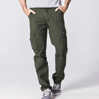 High quality Men's Cargo Pants 2016 New spring Brand Cotton100% Multi-Pocket Solid Men Cargo Straight casual pants Men Trousers
High quality Men's Cargo Pants 2016 New spring Brand Cotton100% Multi-Pocket Solid Men Cargo Straight casual pants Men Trousers