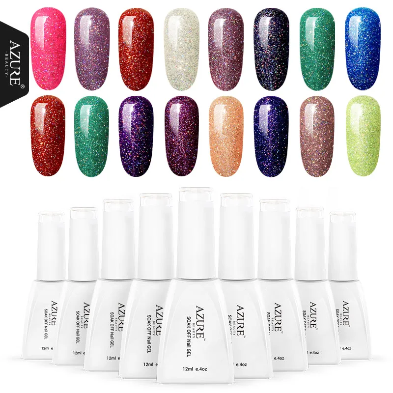 Azure Beauty Glitter Gel Nail Polish Shiny Neon Led UV Nail Gel Varnish Semi Permanent UV Nail Varnish Lacquer Hybrid Led Gel
Azure Beauty Glitter Gel Nail Polish Shiny Neon Led UV Nail Gel Varnish Semi Permanent UV Nail Varnish Lacquer Hybrid Led Gel