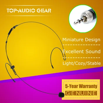 Free Shipping Black Colour Female Screw Thread Lock 3.5 mm Jack Stereo Plug Headset Microphone For Wireless BodyPack Transmitter
Free Shipping Black Colour Female Screw Thread Lock 3.5 mm Jack Stereo Plug Headset Microphone For Wireless BodyPack Transmitter