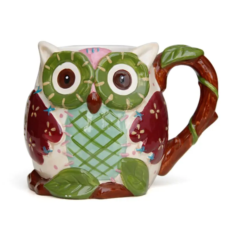 Hand Painted Cute Owl Ceramic Handle Water Cups Milk Coffee Cups U.S Travel Souvenirs Mugs Home Office Drinkware Gift
Hand Painted Cute Owl Ceramic Handle Water Cups Milk Coffee Cups U.S Travel Souvenirs Mugs Home Office Drinkware Gift