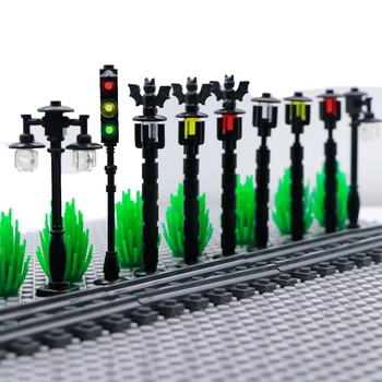 Bricks City Light Accessories Road Street Lamp Traffic Train Creative DIY Garden house View Toy Mini WW2 Figures Building Blocks
Bricks City Light Accessories Road Street Lamp Traffic Train Creative DIY Garden house View Toy Mini WW2 Figures Building Blocks