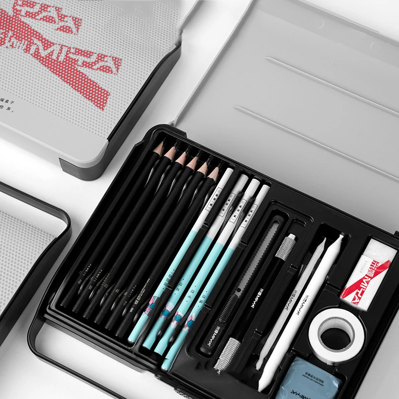 MIYA Sketch Pencil Set CJ Series Space Gray Sketch Box Beginner Painting Special Tools Sketch Pen Carbon Pen Art Supplies
MIYA Sketch Pencil Set CJ Series Space Gray Sketch Box Beginner Painting Special Tools Sketch Pen Carbon Pen Art Supplies