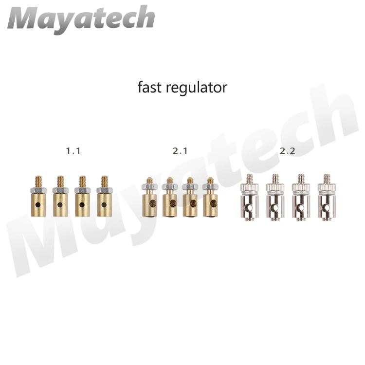 1.1 2.1mm Metal Servo Linkage Stopper Aperture Tie Rod Adjuster Copper Fast Regulator Pushrod Connector for RC Model Fixed Wing
1.1 2.1mm Metal Servo Linkage Stopper Aperture Tie Rod Adjuster Copper Fast Regulator Pushrod Connector for RC Model Fixed Wing