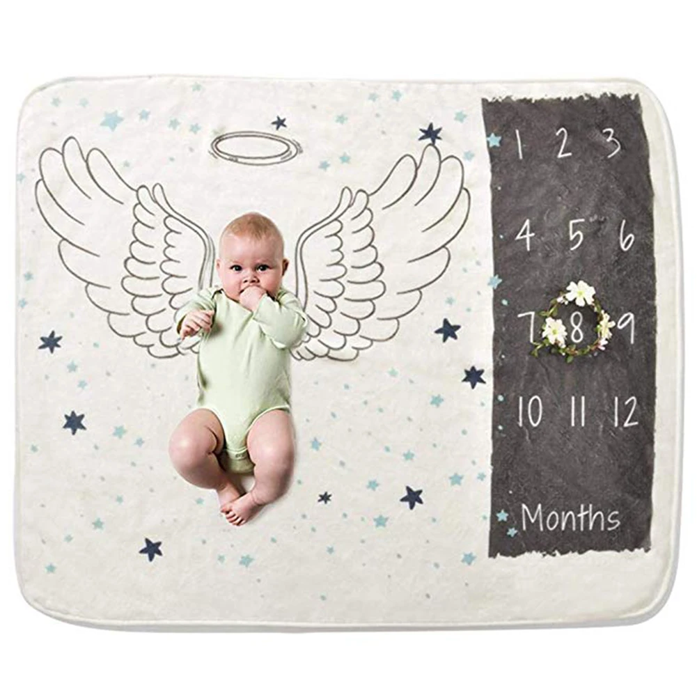 75x100cm Monthly Memory Soft Backdrop Play Newborn Photography Props Baby Blanket Mat Growth Warm Infant Quilt Gift Comfortable
75x100cm Monthly Memory Soft Backdrop Play Newborn Photography Props Baby Blanket Mat Growth Warm Infant Quilt Gift Comfortable