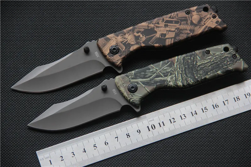 Free shipping camouflage handle folding knife, blade 5CR13MOV 57HRC outdoor camping survival hunting knife portable Pocket knife
Free shipping camouflage handle folding knife, blade 5CR13MOV 57HRC outdoor camping survival hunting knife portable Pocket knife