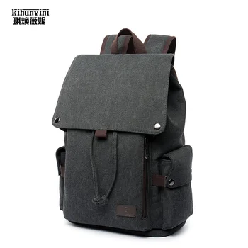 Canvas Backpack Men Drawstring Laptop Backpacks Man's Mochila Backpacking Big Shoulder Bag Large Travel Bags Schoolbag Boys Sac 
Canvas Backpack Men Drawstring Laptop Backpacks Man's Mochila Backpacking Big Shoulder Bag Large Travel Bags Schoolbag Boys Sac