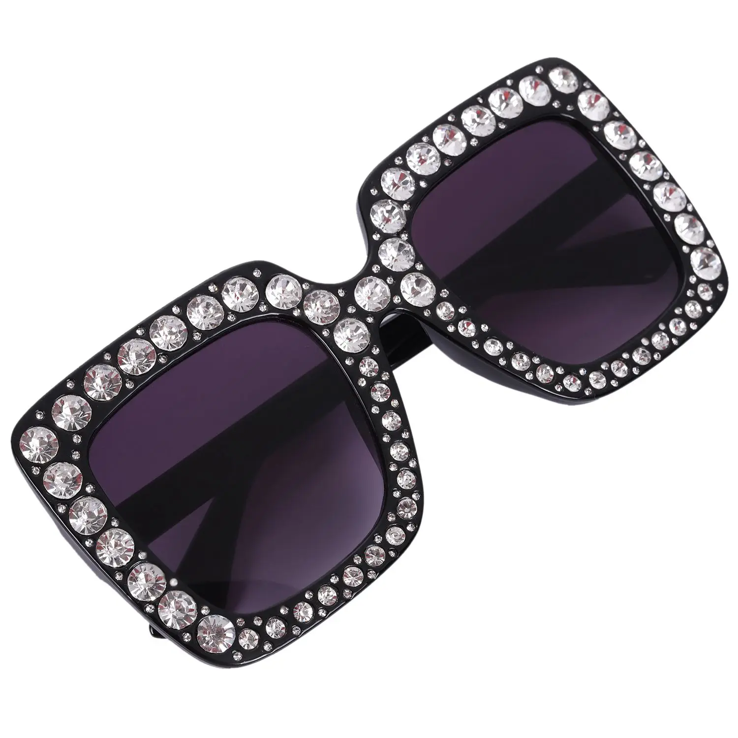 Hot Luxury Sunglasses Women Ladies Oversized Square Sunglass Diamond Frame Mirror Sun Glasses For Female S17073 Black
Hot Luxury Sunglasses Women Ladies Oversized Square Sunglass Diamond Frame Mirror Sun Glasses For Female S17073 Black