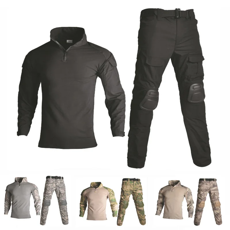 2019 Tactical Camouflage Hunting Clothes Frog Suits Outdoor Sniper Combat Shirt & Pants Army Sets Military Uniform Ghillie Suits
2019 Tactical Camouflage Hunting Clothes Frog Suits Outdoor Sniper Combat Shirt & Pants Army Sets Military Uniform Ghillie Suits