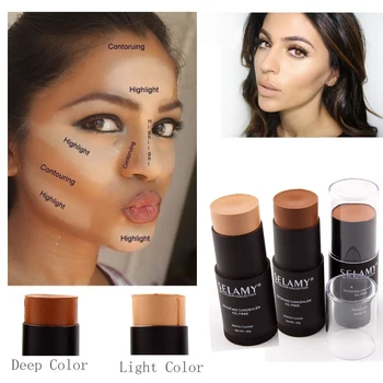 Brand Makeup Bronzer Face Concealer Stick for Light Dark Skin Long Lasting Contouring Base Concealer Primer Makeup
Brand Makeup Bronzer Face Concealer Stick for Light Dark Skin Long Lasting Contouring Base Concealer Primer Makeup