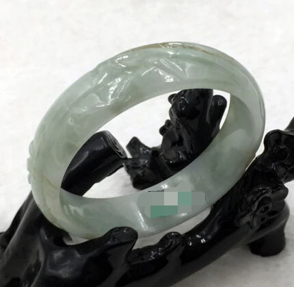 free shipping 1090 Hand-carved Certified Grade A Natural Green Jadeite Jade Bangle Bracelet
free shipping 1090 Hand-carved Certified Grade A Natural Green Jadeite Jade Bangle Bracelet