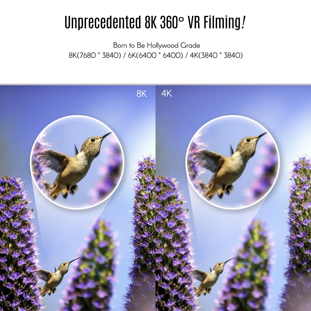 Insta360 Pro 8K 360 VR Video Camera 4K 100fps 10 Insta360 Pro 8K 360 VR Video Camera 4K 100fps 4