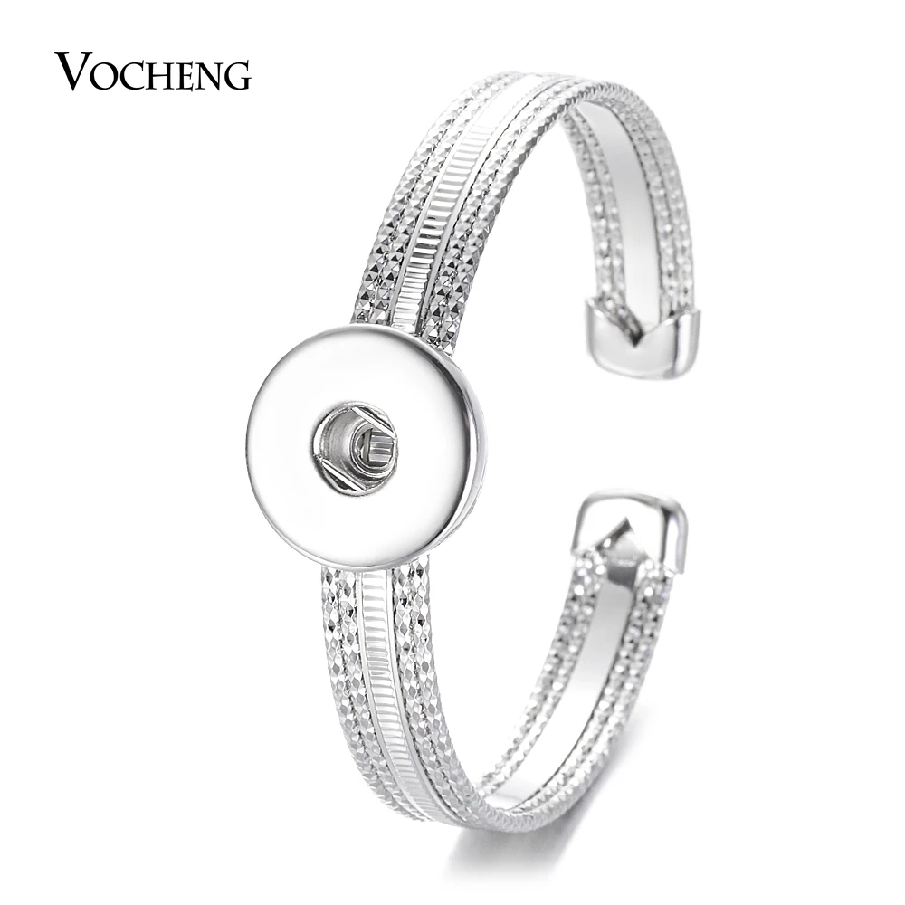 Vocheng Ginger Snap Button Jewelry Open Bangle for Women fit 18mm Gingersnaps NN-673
Vocheng Ginger Snap Button Jewelry Open Bangle for Women fit 18mm Gingersnaps NN-673