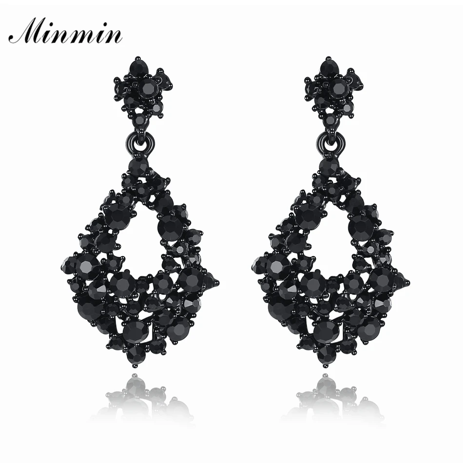 Minmin Fashion 4 Colors Crystal Earrings for Women 2019 Statement Large Geometric Earrings Party Jewelry Christmas Gifts MEH1142
Minmin Fashion 4 Colors Crystal Earrings for Women 2019 Statement Large Geometric Earrings Party Jewelry Christmas Gifts MEH1142