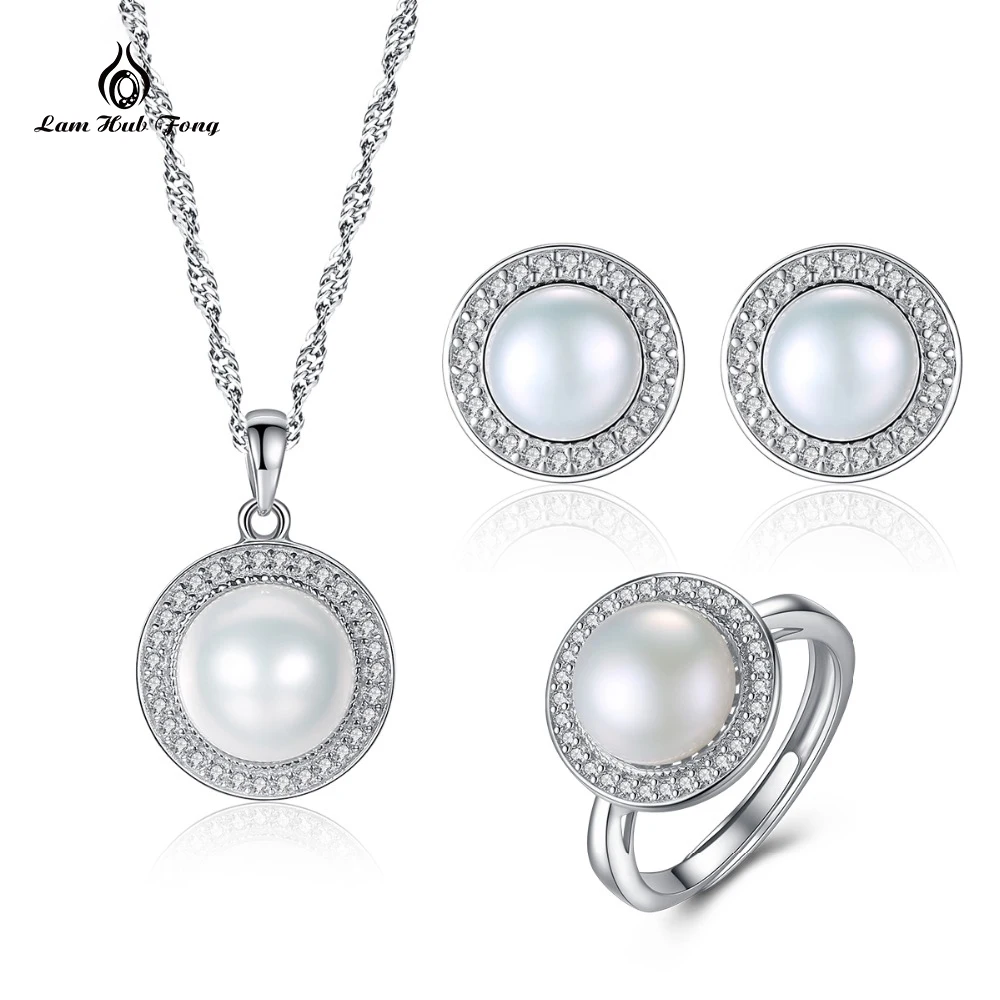 2018 New 925 Sterling Silver Jewelry Sets Pendant Necklace & Earring & Ring Big Pearl Pendant Earrings For Women Gift Wholesale
2018 New 925 Sterling Silver Jewelry Sets Pendant Necklace & Earring & Ring Big Pearl Pendant Earrings For Women Gift Wholesale
