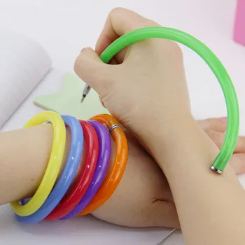 5PCS Flexible Ball Pen Cute Soft Plastic Bangle Bracelet Ballpoint Pens School Office Gifts
5PCS Flexible Ball Pen Cute Soft Plastic Bangle Bracelet Ballpoint Pens School Office Gifts