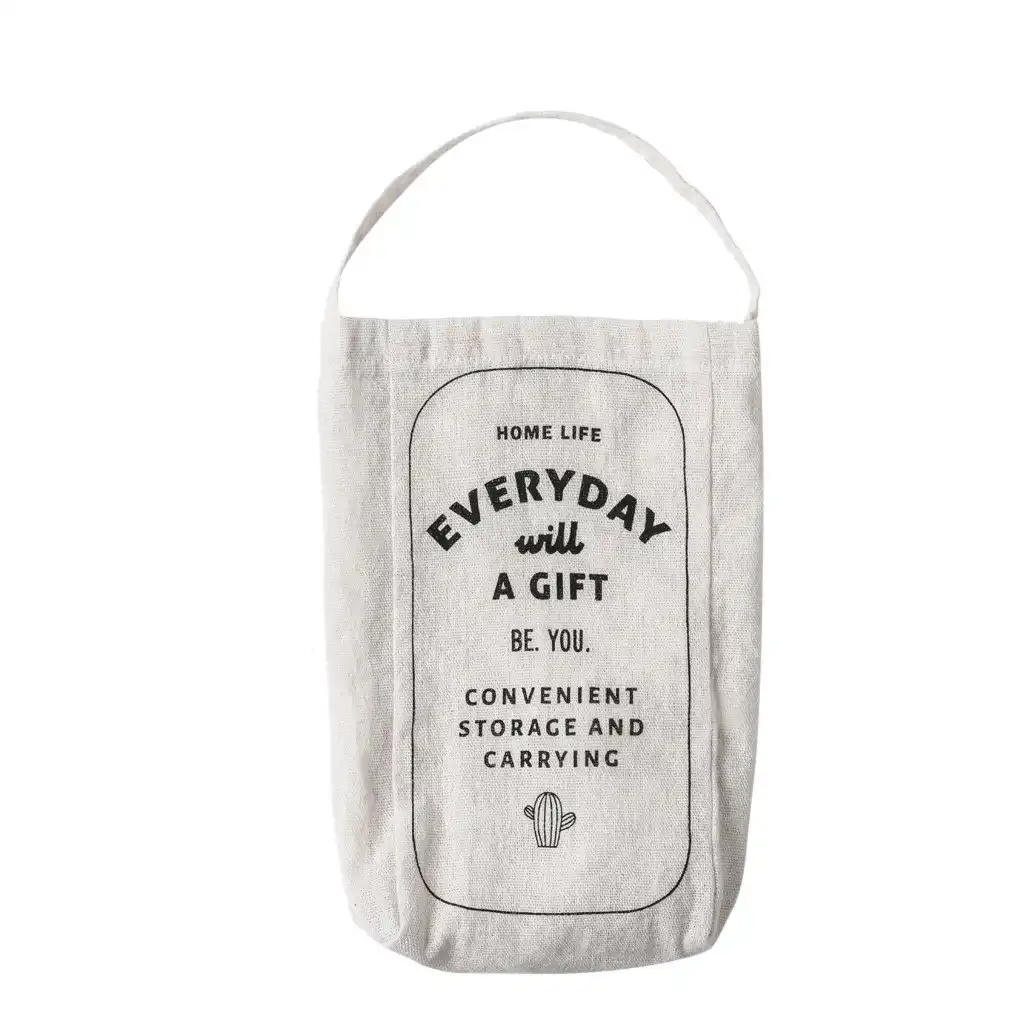 extractive garbage bag storage bag double-portable kitchen