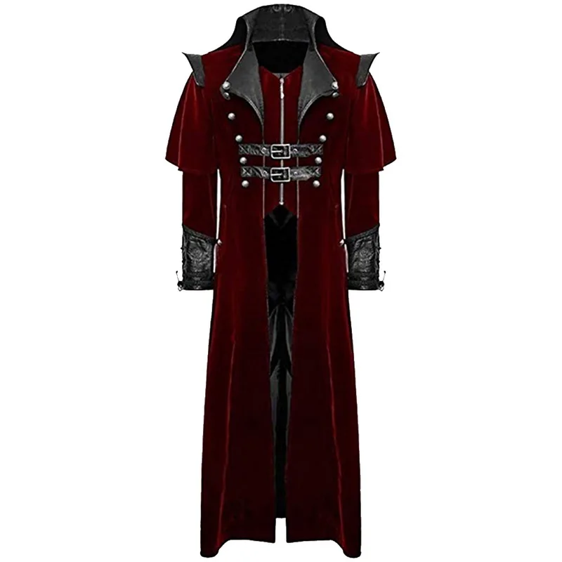 Litthing Classic Cosplay Vampire Suit Jacket Solid Long Veste Costume Homme Slim Blet Jackets Men Fashion Long Sleeve Cos Coat
Litthing Classic Cosplay Vampire Suit Jacket Solid Long Veste Costume Homme Slim Blet Jackets Men Fashion Long Sleeve Cos Coat