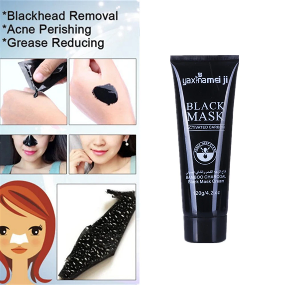 120g Mild Blackhead Remove Facial Masks Deep Cleansing Shrink Pores Purifying Peel Off Black Mineral Mud Facail Face black Mask
120g Mild Blackhead Remove Facial Masks Deep Cleansing Shrink Pores Purifying Peel Off Black Mineral Mud Facail Face black Mask
