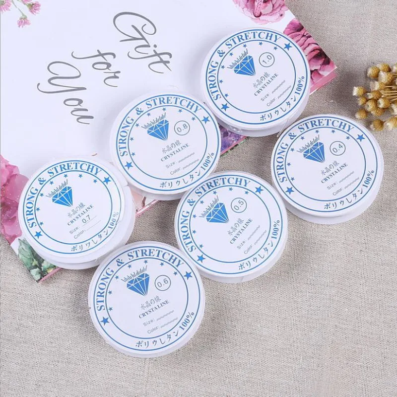 1Roll DIY Spool String Transparent Nylon Line with Elastic Fish Wire Beading Weaving 0.4-1.2mm Wholesale
1Roll DIY Spool String Transparent Nylon Line with Elastic Fish Wire Beading Weaving 0.4-1.2mm Wholesale