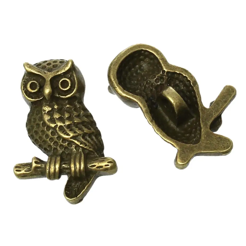 DoreenBeads Zinc metal alloy Shank Button Metal Buttons Owl Antique Bronze Single Hole 22.0mm( 7/8")x 15.0mm( 5/8"),2 PCs
DoreenBeads Zinc metal alloy Shank Button Metal Buttons Owl Antique Bronze Single Hole 22.0mm( 7/8")x 15.0mm( 5/8"),2 PCs