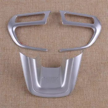 CITALL Insert ABS Chrome Steering Wheel Panel Moulding Decorative Bezel Cover Trim Sticker Fit For Jeep Renegade 2015 2016 2017
CITALL Insert ABS Chrome Steering Wheel Panel Moulding Decorative Bezel Cover Trim Sticker Fit For Jeep Renegade 2015 2016 2017