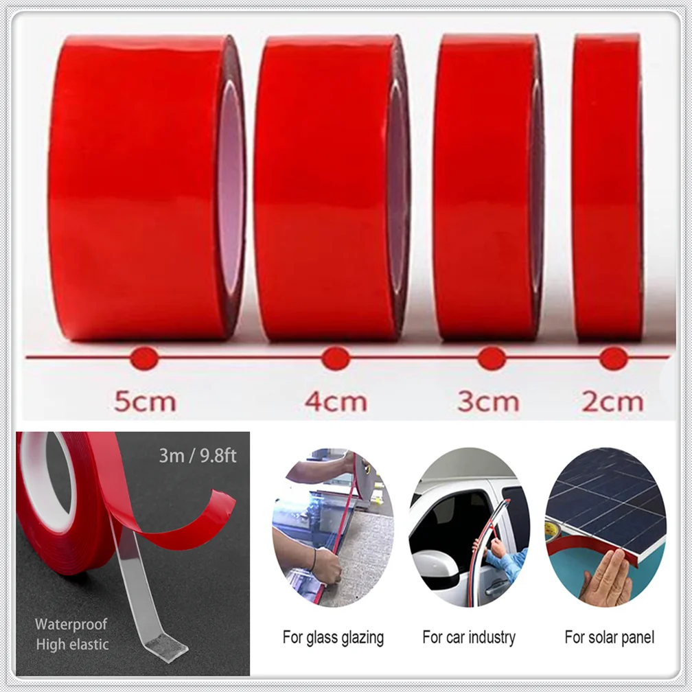 Car Adhesive Double Sided tape for Ford Shelby SYNus King GTX1 Freestyle Fairlane Equator BA Ranger Mustang Ka
Car Adhesive Double Sided tape for Ford Shelby SYNus King GTX1 Freestyle Fairlane Equator BA Ranger Mustang Ka