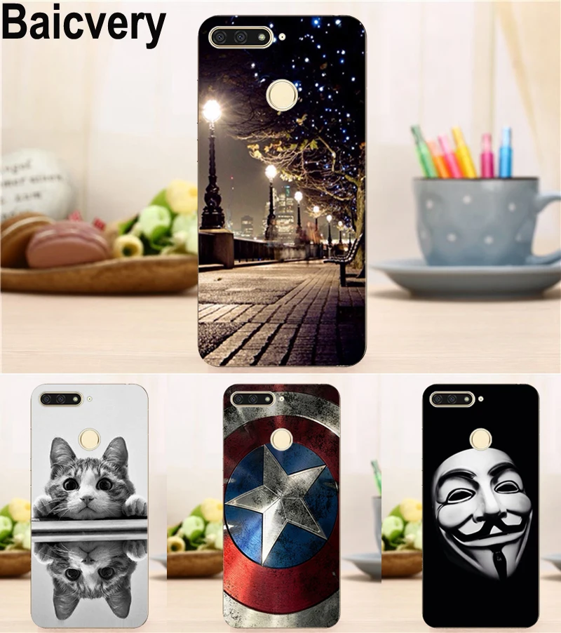 Fundas Capa Case for Huawei Y6 Prime 2018 ATU-L31 ATU-L42 Rubber Protective Painting Coque Cover for Huawei Y6 Prime 2018
Fundas Capa Case for Huawei Y6 Prime 2018 ATU-L31 ATU-L42 Rubber Protective Painting Coque Cover for Huawei Y6 Prime 2018