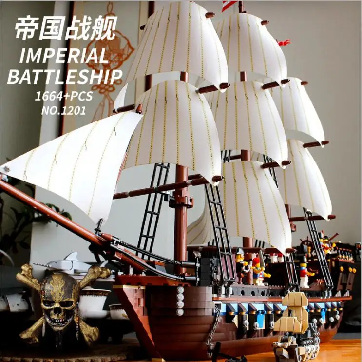 SY1201 Ship Model Imperial Battleship Pirates Caribbean Building Blocks Set toys for Kid Building Blocks
SY1201 Ship Model Imperial Battleship Pirates Caribbean Building Blocks Set toys for Kid Building Blocks