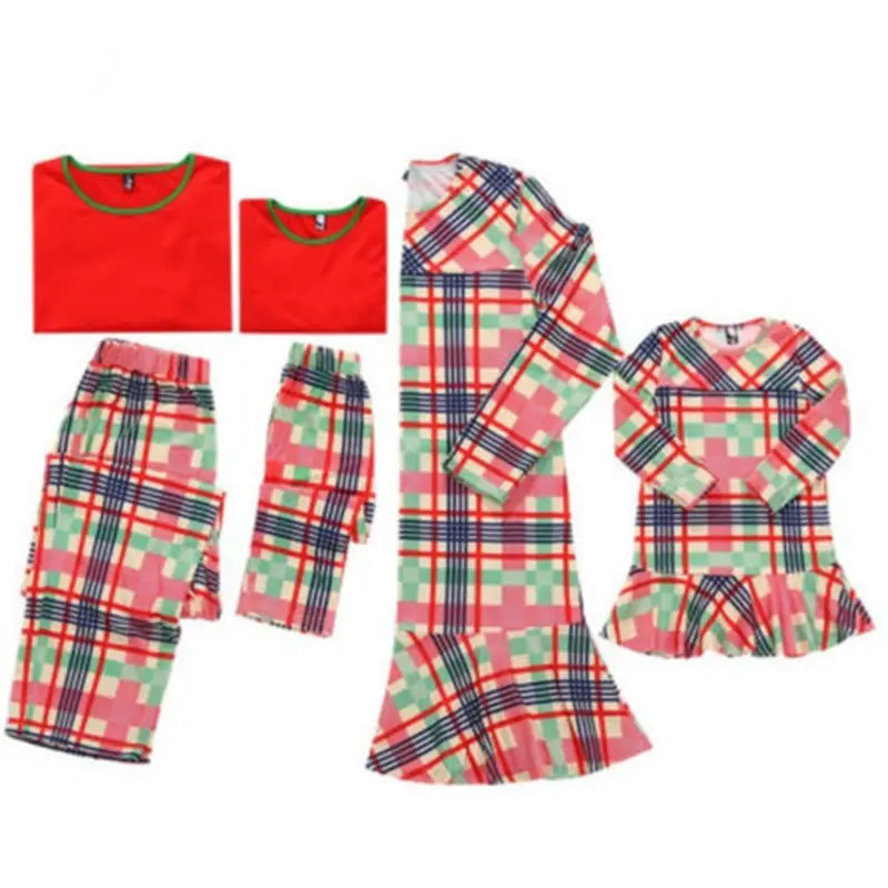 Christmas Pjs Christmas Family Pajamas Set Adult Kids Women Sleepwear Nightwear Long Sleeve Home Wear Cotton Plaid new year
Christmas Pjs Christmas Family Pajamas Set Adult Kids Women Sleepwear Nightwear Long Sleeve Home Wear Cotton Plaid new year