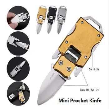 NEW Stainless Steel Knife Tool Multi Mini Pocket Knife Tactical Folding Knives navajas zakmes couteau pliant canivete de bolso
NEW Stainless Steel Knife Tool Multi Mini Pocket Knife Tactical Folding Knives navajas zakmes couteau pliant canivete de bolso