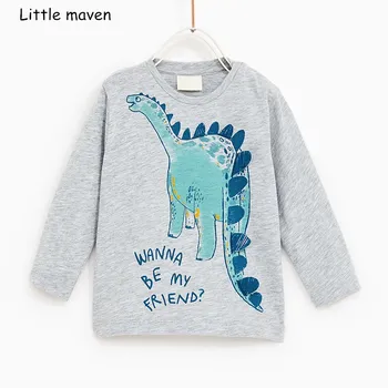 Little maven children brand baby girl clothes 2018 autumn new girls cotton long sleeve O-neck dinosaur gray letter t shirt 51092
Little maven children brand baby girl clothes 2018 autumn new girls cotton long sleeve O-neck dinosaur gray letter t shirt 51092