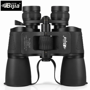 

BIJIA 8-24X50 high quality powerful binoculars long range zoom hunting Telescope professional high definition living waterproof