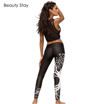 Beauty Stay Women Leggings Digital Tree Printing Figure Pants High Waist Elastic Fitness Sportswear Casual Sexy JoggingTrousers
Beauty Stay Women Leggings Digital Tree Printing Figure Pants High Waist Elastic Fitness Sportswear Casual Sexy JoggingTrousers