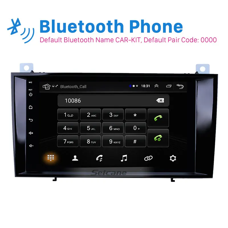 Seicane Car Autoradio HD Player Android 8.1 Stereo 2Din Navi for Mercedes Benz SLK class R171 SLK200 SLK280 SLK300 2000-2011
Seicane Car Autoradio HD Player Android 8.1 Stereo 2Din Navi for Mercedes Benz SLK class R171 SLK200 SLK280 SLK300 2000-2011