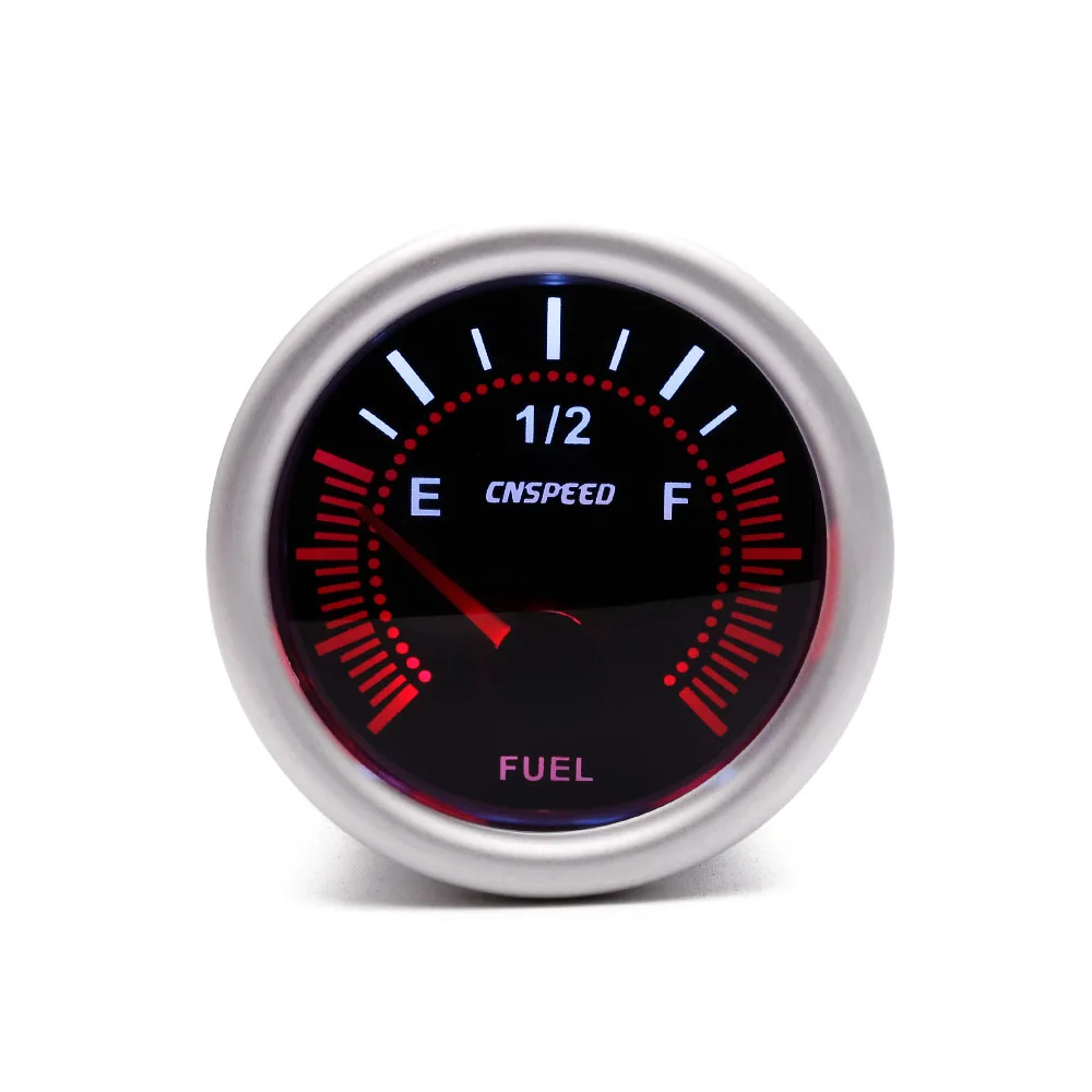 2" 52mm Universal 12V LED Smoke Len Fuel Level Gauge Meter With Fuel Sensor E-1/2-F Pointer TT101317
2" 52mm Universal 12V LED Smoke Len Fuel Level Gauge Meter With Fuel Sensor E-1/2-F Pointer TT101317