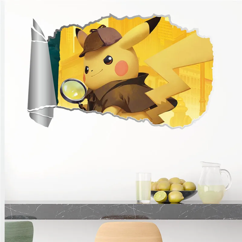 Cartoon Pokemon Pikachu 3d vivid Wall Stickers for Kids Rooms Home Decor Children Wall Decal Poster Wall Art sticker
Cartoon Pokemon Pikachu 3d vivid Wall Stickers for Kids Rooms Home Decor Children Wall Decal Poster Wall Art sticker