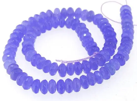 Unique Pearls jewellery Store Rondelle Heishi Faceted Lavender Jade 8mm Gemstone Beads one Full Strand 15'' LC3-315
Unique Pearls jewellery Store Rondelle Heishi Faceted Lavender Jade 8mm Gemstone Beads one Full Strand 15'' LC3-315