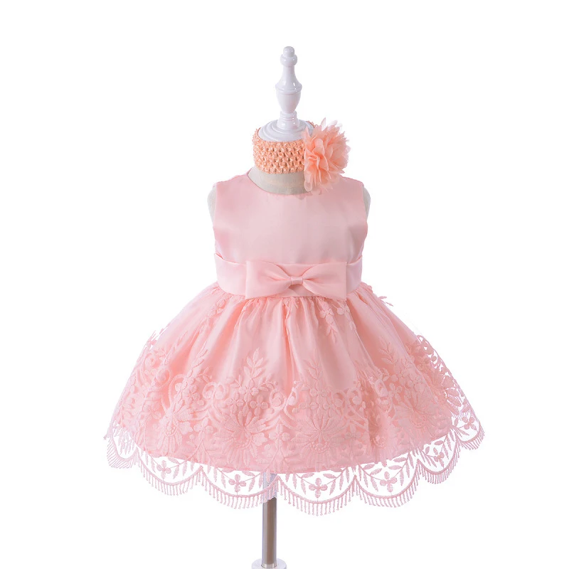 Christening Dress Newborn Baby Girl Baptism Dress with Flower Headband Bow Cute Fluffy Frocks Baby Lace Outfits A015 Vestidos
Christening Dress Newborn Baby Girl Baptism Dress with Flower Headband Bow Cute Fluffy Frocks Baby Lace Outfits A015 Vestidos