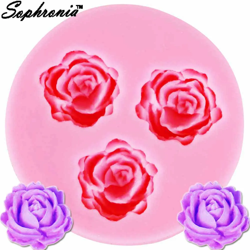 10pcs/set 3 Holes Rose Shape Fondant Cake Silicone Mold Candy Jelly Sugar Mould Cake Decorator Baking Tools m783
10pcs/set 3 Holes Rose Shape Fondant Cake Silicone Mold Candy Jelly Sugar Mould Cake Decorator Baking Tools m783