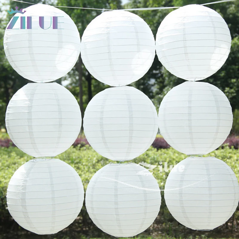 Zilue 10Pcs White Paper Lantern Birthday Wedding Party Decor Hanging Lantern Ball DIY Craft Lampion Outdoor Party Supplies
Zilue 10Pcs White Paper Lantern Birthday Wedding Party Decor Hanging Lantern Ball DIY Craft Lampion Outdoor Party Supplies