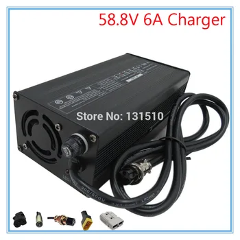 360W Power Input 110V / 220V 51.8V 6A Ouput 58.8V 6A Li-ion charger Used for 48V 52v 14S electric bike battery e-scooter battery
360W Power Input 110V / 220V 51.8V 6A Ouput 58.8V 6A Li-ion charger Used for 48V 52v 14S electric bike battery e-scooter battery