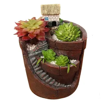 Innovative Hanging Resin Flowerpots Microlandschaft Succulent Plants Bonsai Ornaments For Home Garden Balcony Outdoor Decor
Innovative Hanging Resin Flowerpots Microlandschaft Succulent Plants Bonsai Ornaments For Home Garden Balcony Outdoor Decor