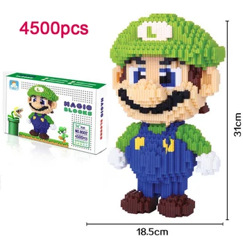 DOLLRYGA 4500pcs/set Diamond Micro Building Block DIY Juguetes Plastic Assembly Toy for Children Educational Cartoon Animal Toys
DOLLRYGA 4500pcs/set Diamond Micro Building Block DIY Juguetes Plastic Assembly Toy for Children Educational Cartoon Animal Toys