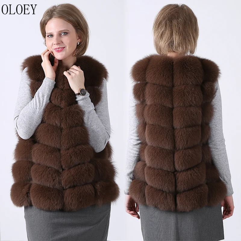 2018 New Natural Real Fox Fur Vest 100% Genuine Fur Coat Winter Ladies Warm Winter Fox Fur Coat Vest Jacket 68 cm Long
2018 New Natural Real Fox Fur Vest 100% Genuine Fur Coat Winter Ladies Warm Winter Fox Fur Coat Vest Jacket 68 cm Long