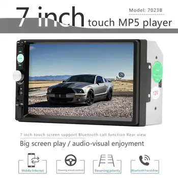 7 Inch 2 DIN Bluetooth In Dash Car Video Radio Stereo Player Support Aux In/Rear View Camera for Android and iPhone Mirror Link
7 Inch 2 DIN Bluetooth In Dash Car Video Radio Stereo Player Support Aux In/Rear View Camera for Android and iPhone Mirror Link