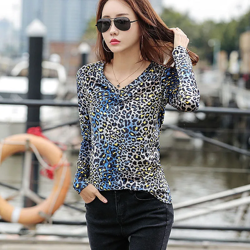 BOBOKATEER v-neck t shirt women tops leopard long sleeve t-shirt women tshirt streetwear tee shirt femme camiseta mujer 2019
BOBOKATEER v-neck t shirt women tops leopard long sleeve t-shirt women tshirt streetwear tee shirt femme camiseta mujer 2019