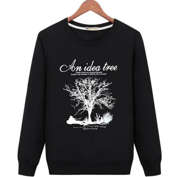 Nice Outerwear Long-sleeved Men's Shirt Top O-Neck Print Men's Sweatershirt Plus Velvet Warm without Hood Sweatershirt Men 
Nice Outerwear Long-sleeved Men's Shirt Top O-Neck Print Men's Sweatershirt Plus Velvet Warm without Hood Sweatershirt Men