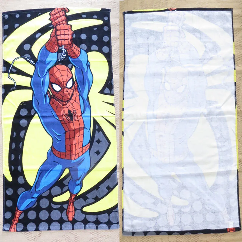 Hot Kid Boys Spiderman Swimming Towels/Children Cotton 120*60CM Beach Towel/Cartoon The Avengers Printed Bath Towel
Hot Kid Boys Spiderman Swimming Towels/Children Cotton 120*60CM Beach Towel/Cartoon The Avengers Printed Bath Towel