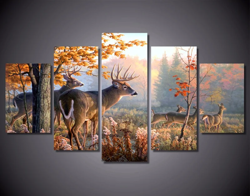 5Pieces Canvas Art Wall Painting Christmas Decorative Animal Deer Modular Picture For Living Room Home Decor Wall Art Paints
5Pieces Canvas Art Wall Painting Christmas Decorative Animal Deer Modular Picture For Living Room Home Decor Wall Art Paints